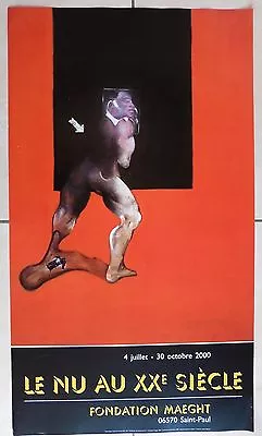 Francis Bacon Lithograph Le Nu Au Galerie Maeght 2000 • $108.61