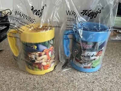 2 X Kellogg’s Coco Pops Cereal Twisting Puzzle Mugs Cups Beakers - New Sealed • £8