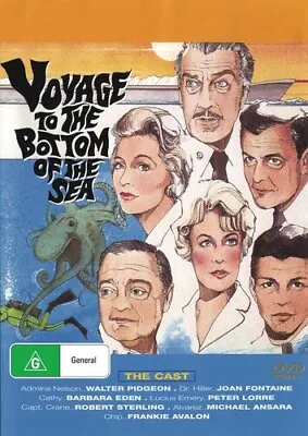 Voyage To The Bottom Of The Sea (DVD) Walter Pidgeon Joan Fontaine Barbara Eden • $18.45