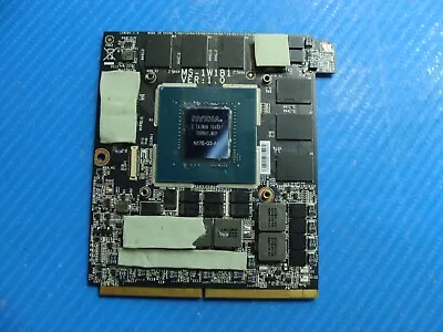 MSI Titan SLI GT83VR 7RF OEM NVIDIA GeForce GTX 1080 8GB MXM Video Card MS-1W1B1 • $386.99
