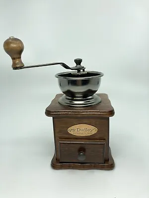 Mr Dudley International Vintage Coffee Grinder Hand Crank Antique Reproduction  • $24.99