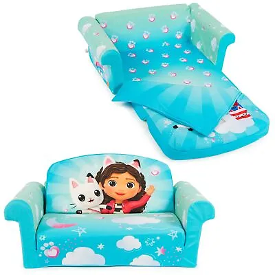 Furniture Gabby's Dollhouse 3-in-1 Slumber Sofa Baby Lounger Convertible Ki... • $99.31