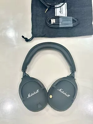 Marshall Monitor II Active Noise Canceling Over-Ear Bluetooth Headphone Black • $195