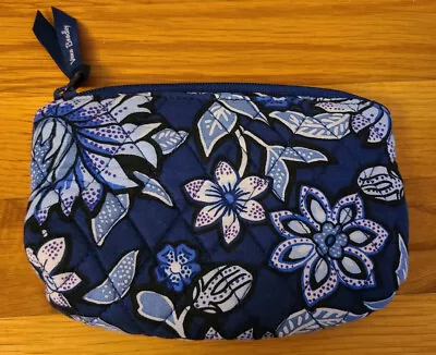 Vera Bradley Small Cosmetic Bag W/ Pocket Mirror - Tropics Tapestry - Excellent • $7