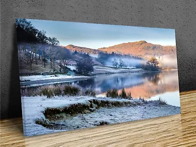 Grasmere Lake In The Lake District Panoramic Framed Or Print Only • £9.99