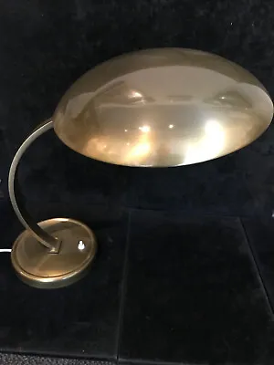 Kaiser Idell Bauhaus Lamp President 6751 Brass Top Condition • $506.94