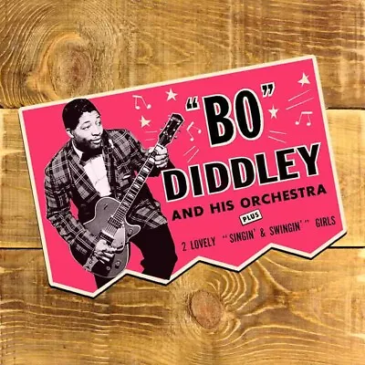 £3.99 • Buy BO DIDDLEY Rock And Roll STICKER