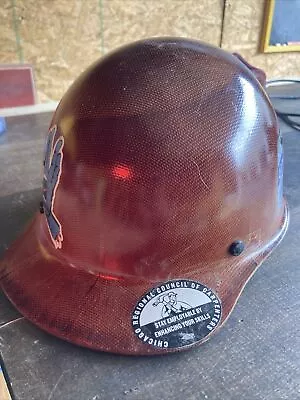 MSA Skullgard  Protective Hard Hat - Fas-Trac Ratchet  - Large -USED • $80