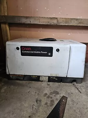 CUMMINS ONAN Commercial Mobile EFI Quiet Series Gas 7000 Watt Generator • $2650