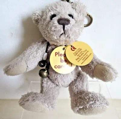 Charlie Bears ~ Keyring Bag Buddy ~ TINY ~ CB 615006 ~ Moveable Limbs ~ Labels. • £21.50