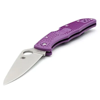 Spyderco Endura 4 VG-10/FRN - Folding Utility Knife -Purple- Seki-City JAPAN EDC • $229