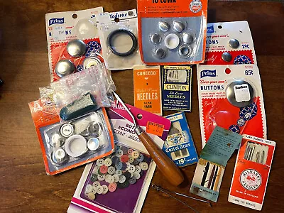 Vintage Sewing Notions Lot Of 15 Items • $8