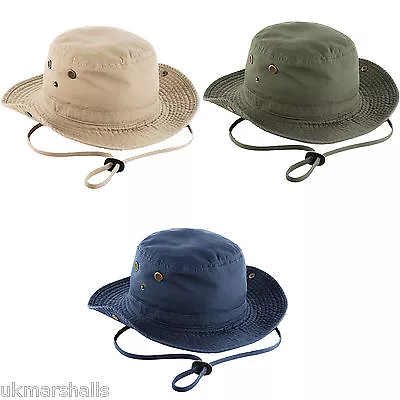 £8.29 • Buy Classic Outback Hat 100% Heavy Cotton 3 Colours Bnwt - Bb789