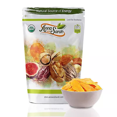 Dried Organic Mango No Sugar Added Al-Natural In Resealable Bag 3 Lbs • £36.49