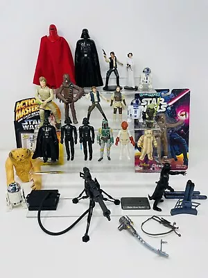 Star Wars A New Hope Empire Strikes Back Return Of The Jedi Action Figure Lot! • $49.99