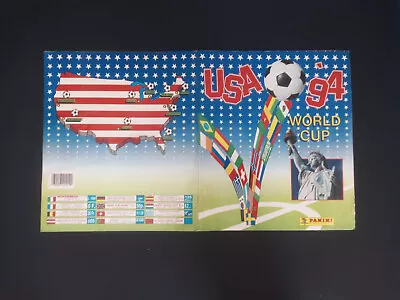 NO RESULTS Panini World Cup USA 94 EEUU Sticker Album COMPLETE ORIGINAL FULL SET • £300