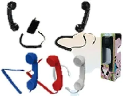 Retro Phone Handset Receiver For IPhone 3G 3GS 4 4S IPod Touch 4G IPad 1 & • £6.95