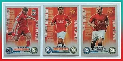 £3 • Buy 07/08 Topps Match Attax Premier League Trading Cards  -  Star Player