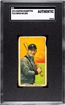 1914 T213 Owen Wilson SGC Authentic • $94.99