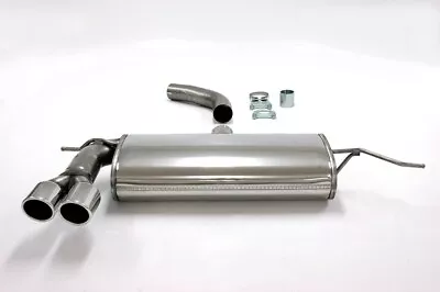 Jetex Back Box Exhaust Twin 80mm To Fit Volkswagen Golf Mk5 GTi/Edition 30 2004+ • $515.94