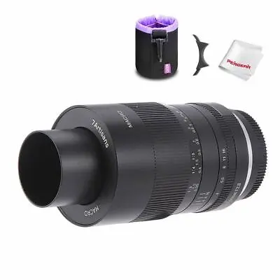 7artisans 60mm F2.8 APS-C Macro Manual Lens For Fuji X-Mount+ Focus Wrench+Pouch • £159