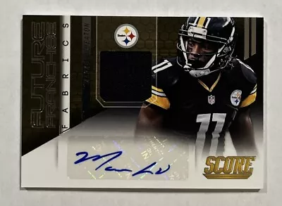 2014 Score Future Franchise Fabrics Markus Wheaton Autograph Patch! Steelers • $4.99