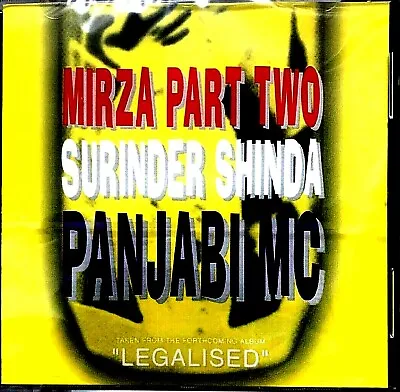 Panjabi Mc - Mirza Part Two - Nachural Records Bhangra Cd Made In Uk • £16.79