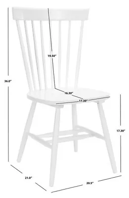 Safavieh  Spindle Dining Chair Reduced Price 2172716098 AMH8500A-SET2 • $116