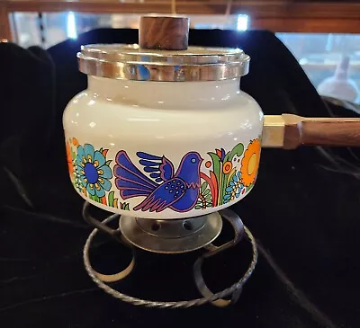 Vintage Villeroy & Boch Acapulco Fondue Pot With Lid And Base • $99