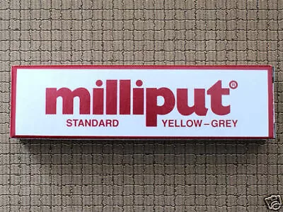 MILLIPUT Standard Yellow Grey Multi Use Epoxy Putty • £4.99