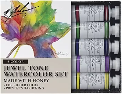 Tube Watercolor Paint Jewel Tone 5color Set 1/2ounce • $93.60