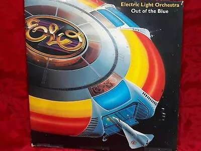 Electric Light Orchestra Out Of The Blue Vinyl Double LP W/ Poster And Cut Outs • $14.99