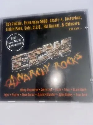 Various Artists - ECW Anarchy Rocks CD - 2001 B.C. Concepts 63881-27077-2 • $12