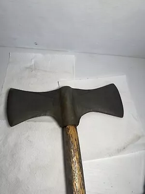 AXE - Double Headed Viking Axe -MEDIEVAL WARRIOR Double Bit VINTAGE • $19.20