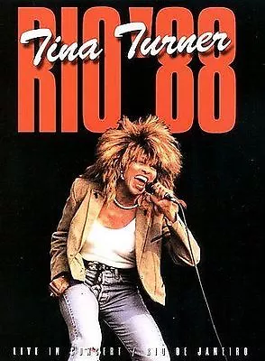 Tina Turner Rio '88 (DVD) Live In Concert Rio De Janeiro OOP USA • $15