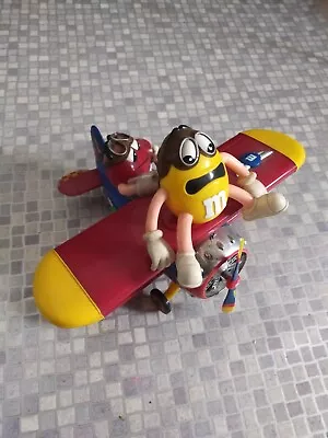 £12 • Buy M&M's Barnstorming Plane Sweet Candy Dispenser M & M Novelty Airplane Chocolate 