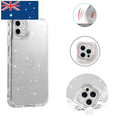 $15.69 • Buy For IPhone XR XS/X 8/7 Puls SE3 SE2 Case Bling Clear Hybrid  BumperPhone Cover