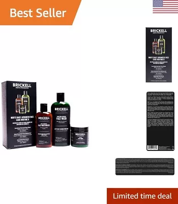 Face Care Routine - Charcoal Cleanser Scrub Moisturizer - Anti-aging Natural • $123.99