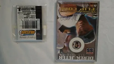 $12.99 • Buy Derek Jeter & Alex Rodriguez US Colorized Flip Coin & Gold Card New York Yankees