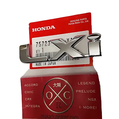 New OEM 01-05 Honda Civic LXi Rear Emblem Badge ES1 JDM EDM Genuine Rare Ferio • $32.95