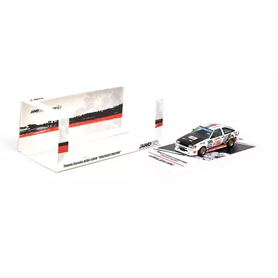 Inno64 1/64 Toyota Corolla Ae86 Levin Trackerz Racing Diecast Scale Model Car • $46.32