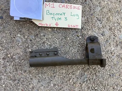 M1 Carbine Type 3 Barrel Band Bayonet Lug NOS  USGI  ECAR-78 • $45