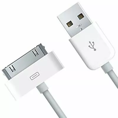 Fast Charging USB Cable Charger Lead For IPhone 4 4S3GS IPod IPad 3 2 & 1 • £2.99