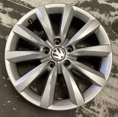 Volkswagen Tiguan 2009 2010 2011 69948 Aluminum OEM Wheel Rim 17x7 SILVER USED • $58