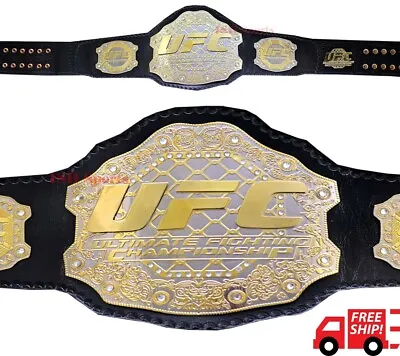 UFC Ultimate Fighting Championship Title Replica Belt Adult Size 2mm Brass Dual • $129.99