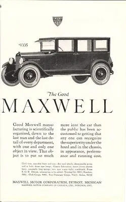 $8.13 • Buy The Good Maxwell Price 1335 Dollars 1910s Vintage Ad The Good Maxwell 