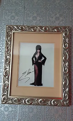  Elvira  Cassandra Peterson Signed Autograph 8x10 Photo  Horror  UACC COA • $79.99