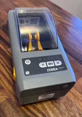 Zebra ZD410 Thermal Label Printer 203 DPI With Genuine Power Supply • $245