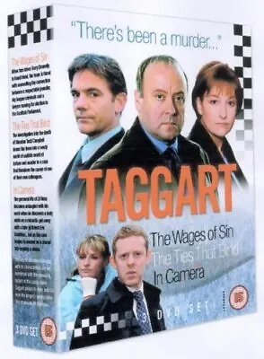 Taggart: 3 Classic Episodes - 5 DVD Cert Tc Incredible Value And Free Shipping! • £5.81