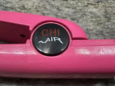 Chi Air Expert Hair Straightener Tourmaline Ceramic Flat Iron 1  Pink CA1080 • $12